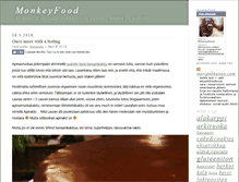 Tablet Screenshot of monkeyfood.net